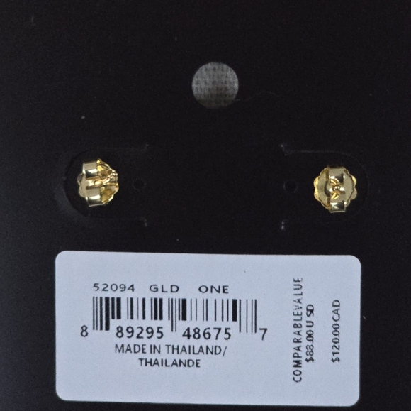 Coach Signature Heart Drop Earrings - Picture 4 of 5